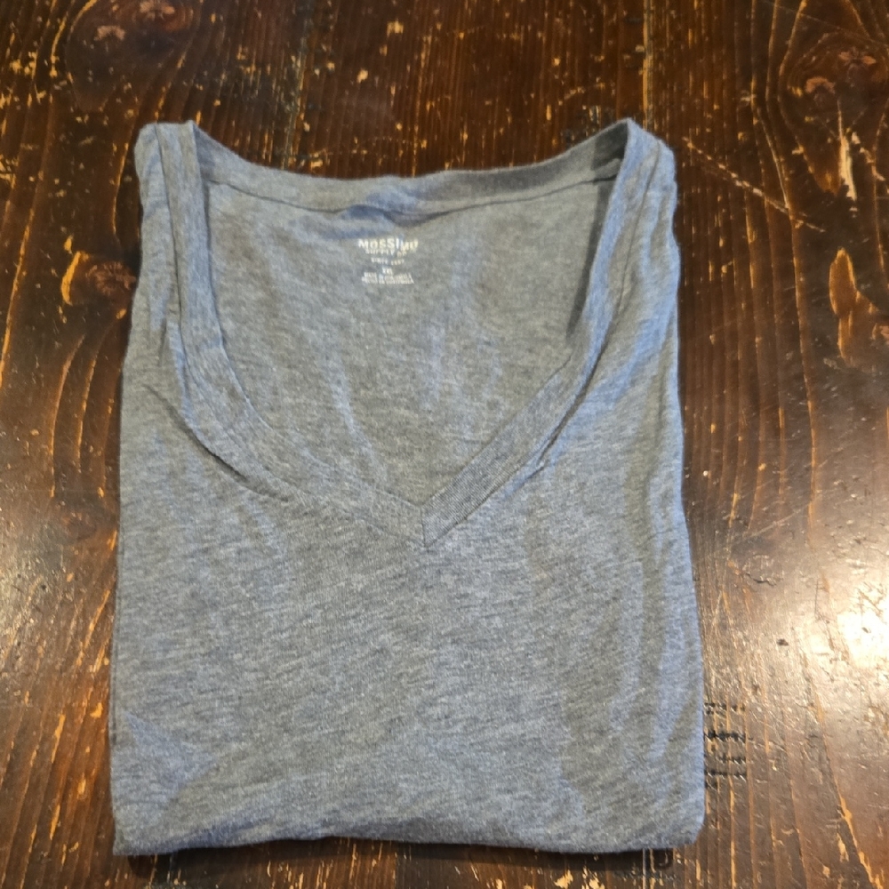 Mossimo Supply Co. Gray Short Sleeve Tee